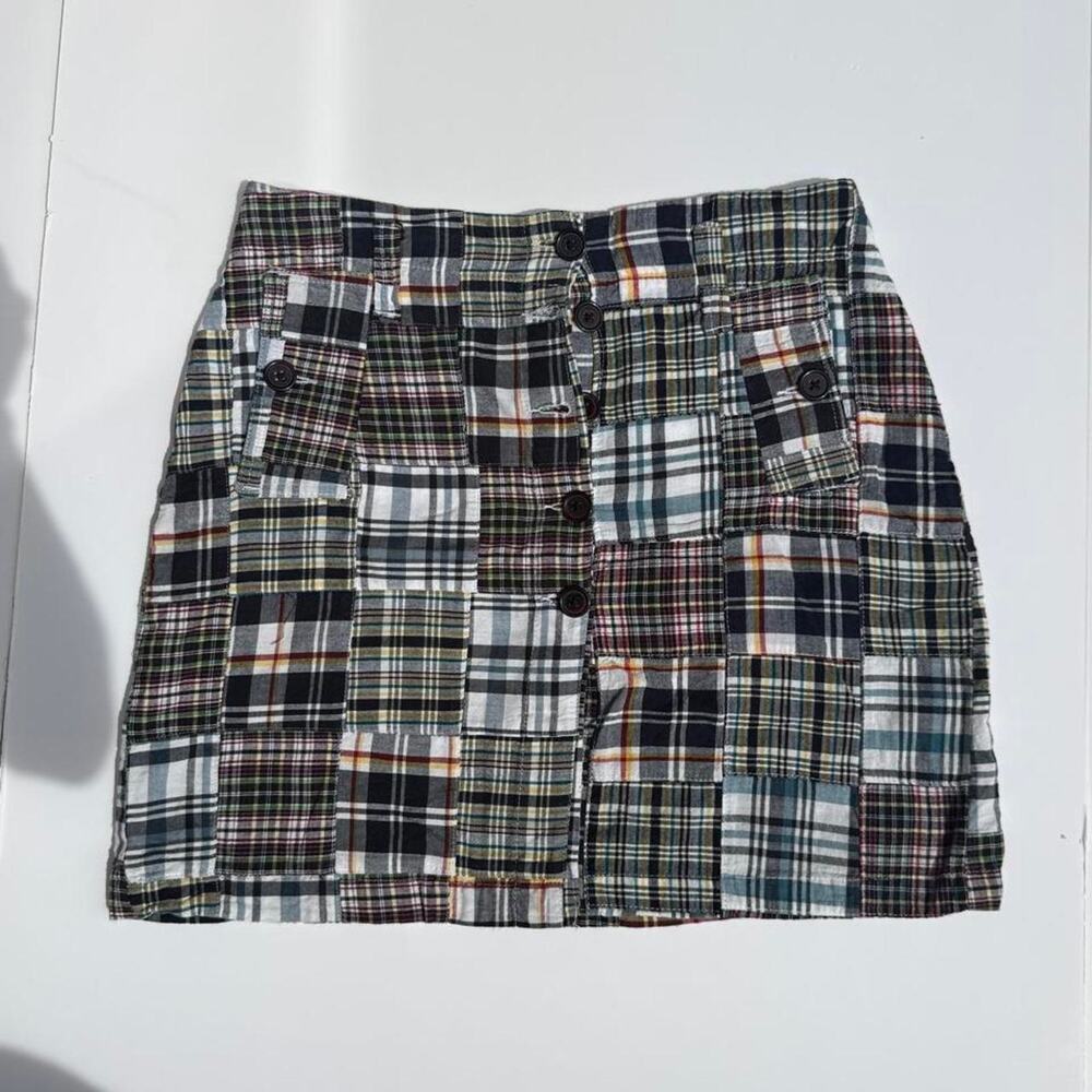 Carole little patchwork madras plaid